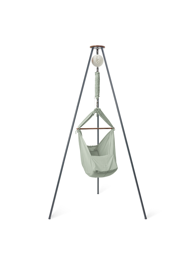 Moonboon - Bundel - Complete hangmat wieg Seagrass / Grey