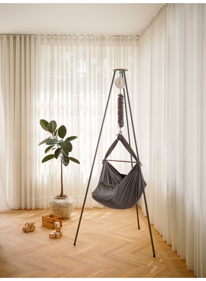 Moonboon - Bundel - Complete hangmat wieg Stone / Grey