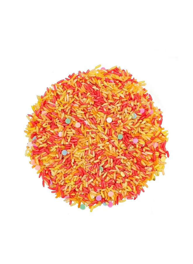 Speelrijst – Confetti mix 500 gram