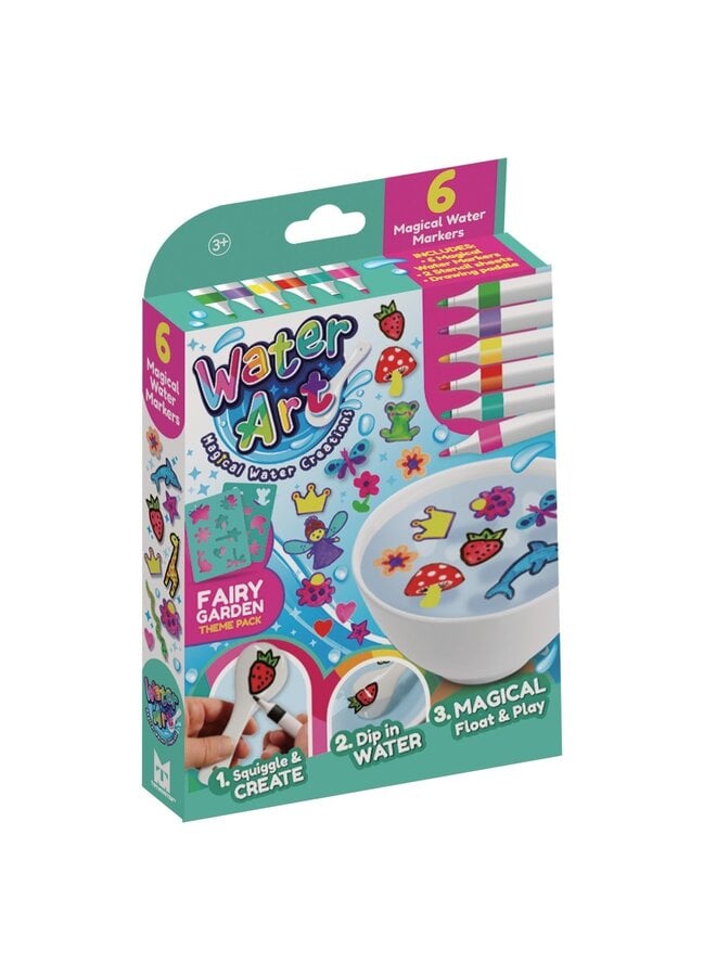 Water Art 6-pack - Fairy garden