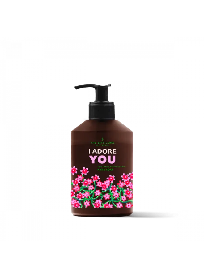 The Gift Label - Hand Soap 400ml PM - I Adore You