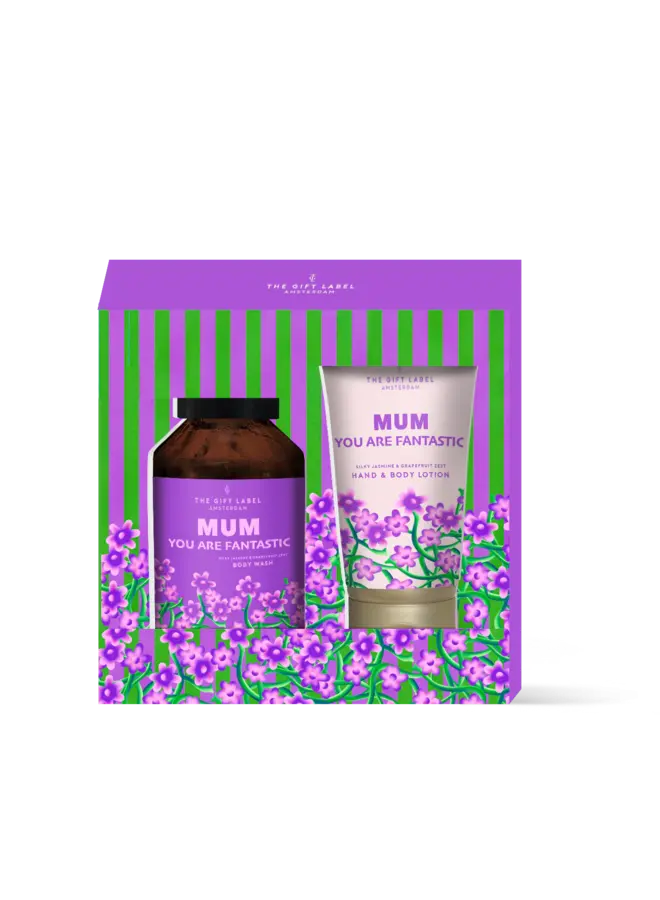 The Gift Label - Gift Box - Mum You Are FantasticHugs & Kisses