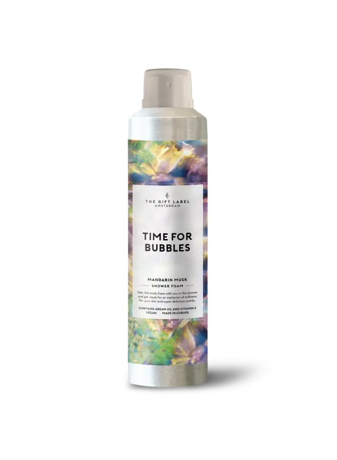 The Gift Label - Shower Foam 200ml - Time For Bubbles