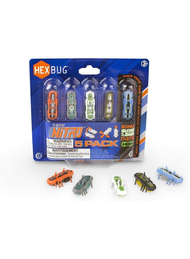 Hexbug - Nano Nitro 5-Pack