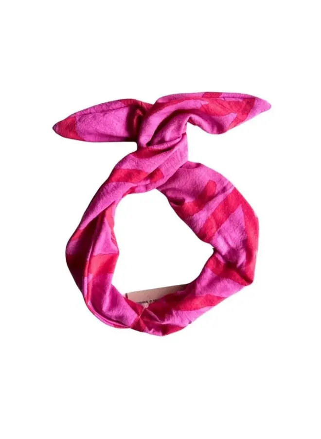 Headband – Pink & Red