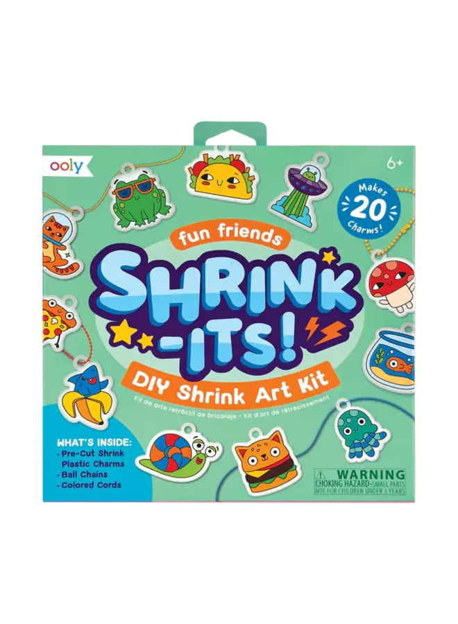 Ooly - Shrink-Its! DIY kit – Fun friends