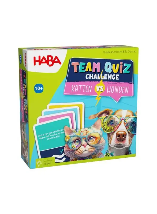 Haba - Team quiz challenge – Katten vs honden