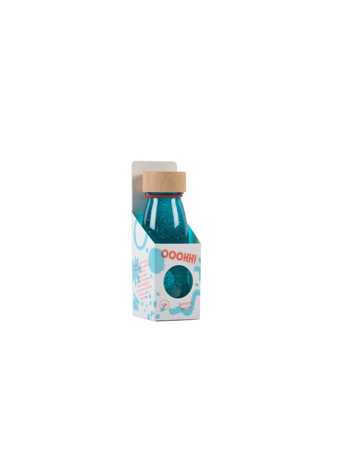 Petit Boum - Sensorische fles – Turquoise