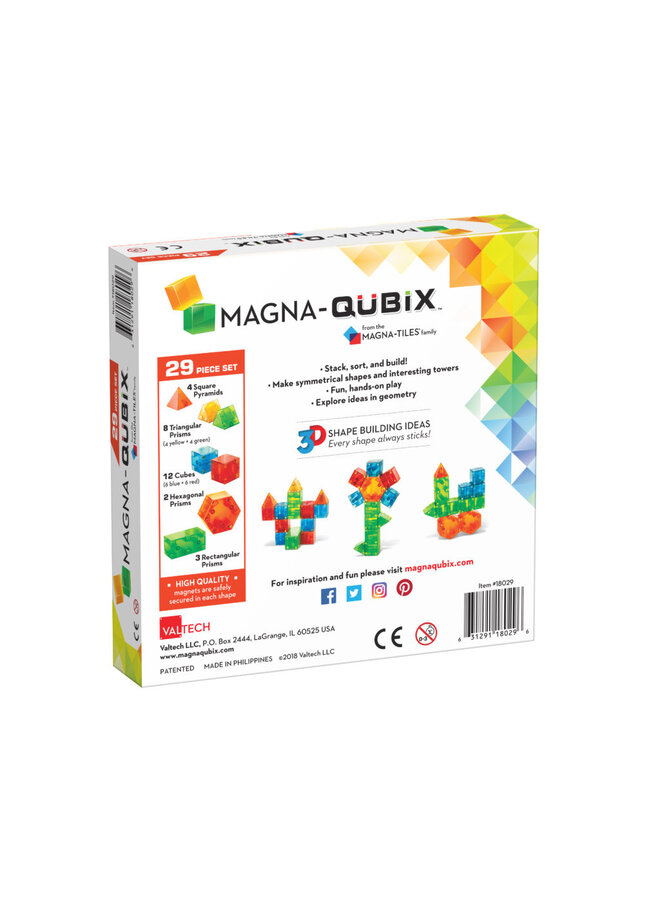 MagnaTiles - Qubix - 29 stuks