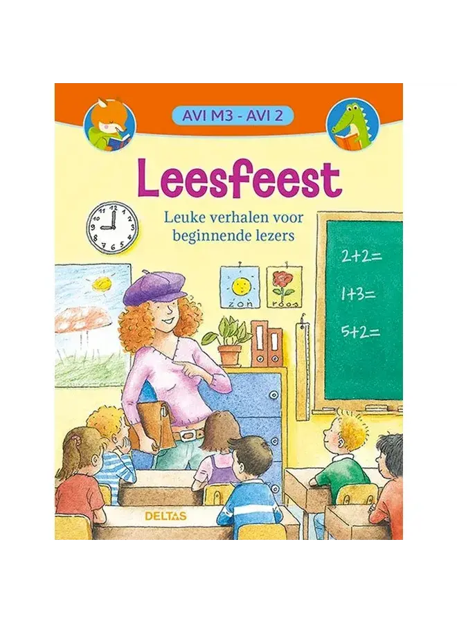 Leesfeest leuke verhalen voor beginnende lezers (AVI M3)