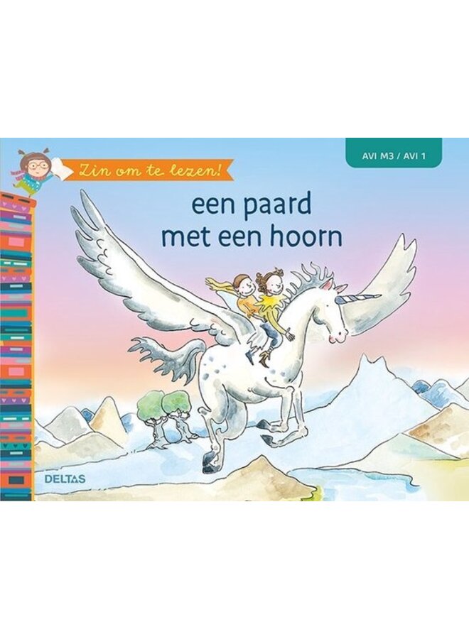 Zin om te lezen! Een paard met een hoorn  (AVI M3 / AVI 1)