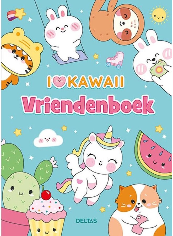 Ik hou van Kawaii vriendenboek