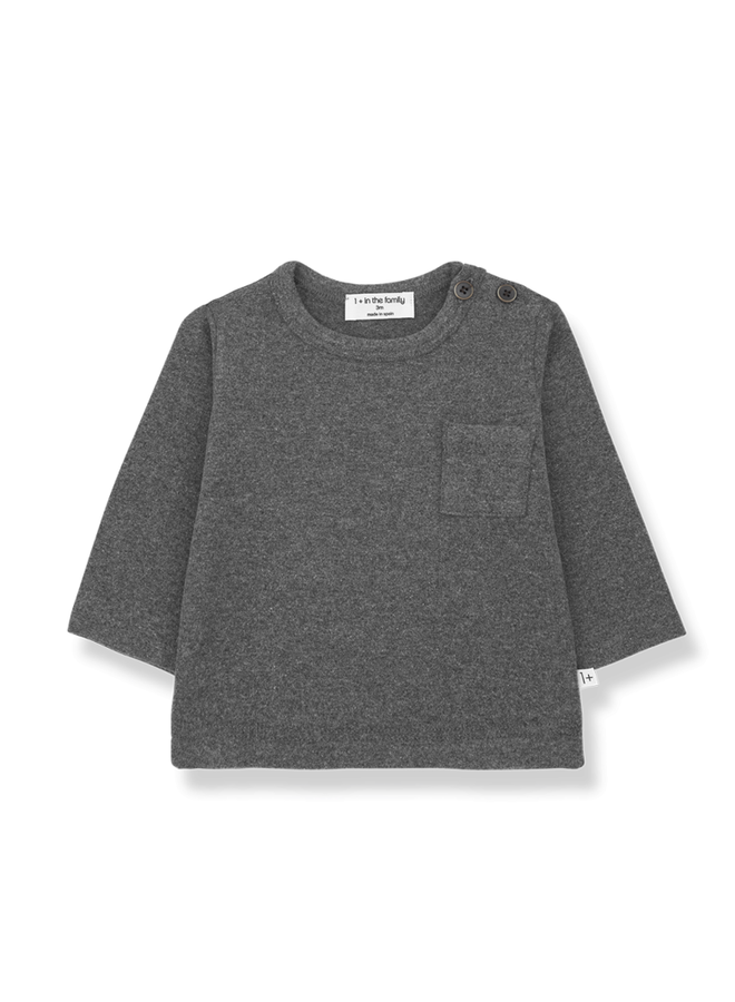 1+ in the family - Oriol Top – Grey