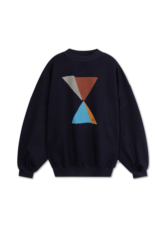 Crewneck sweater - Deep dark blue