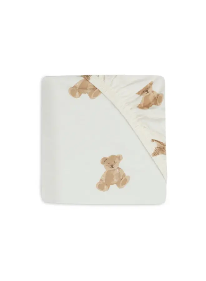 Hoeslaken jersey 40/50x80/90cm – Teddy bear