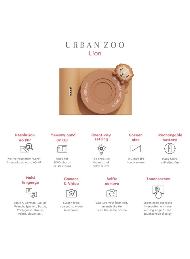 The Zoo Family - Urban Zoo - Lion