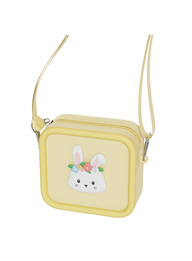 The Zoo Family - Silicon Bag - Rabbit Flower