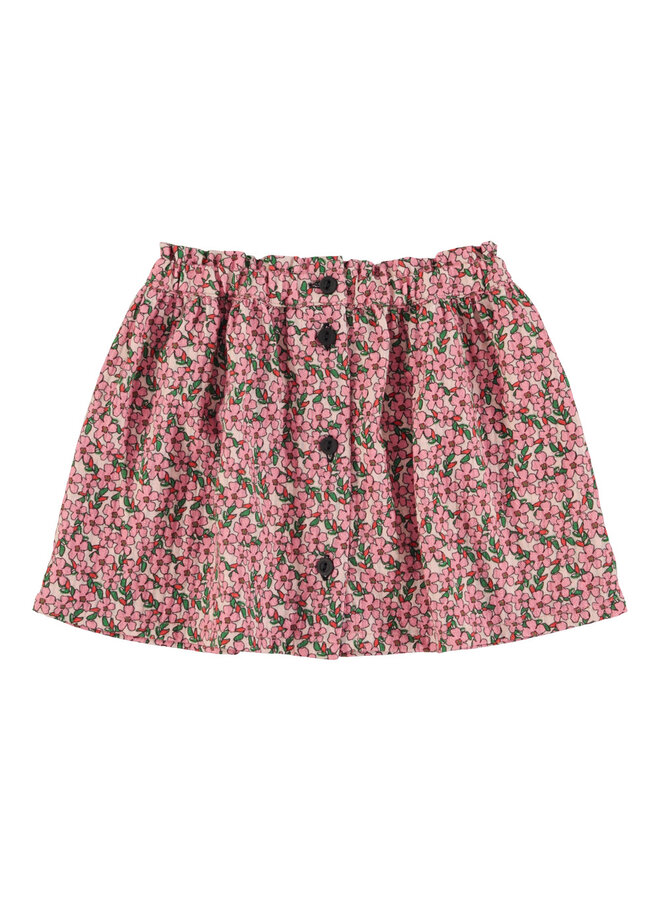 Piupiuchick - Short skirt – Pink flowers