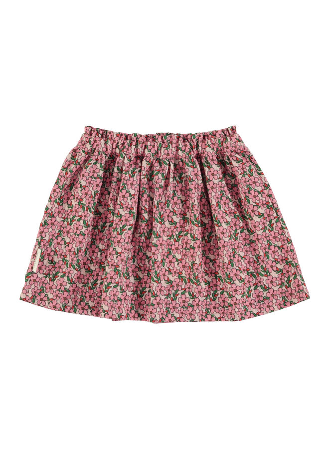 Piupiuchick - Short skirt – Pink flowers