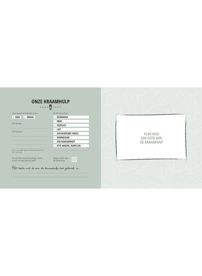 Lantaarn Publishers - Mooie woorden kraambezoek