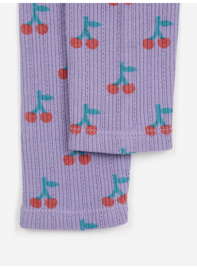 Bobo Choses - Baby Cherry all over leggings – Purple