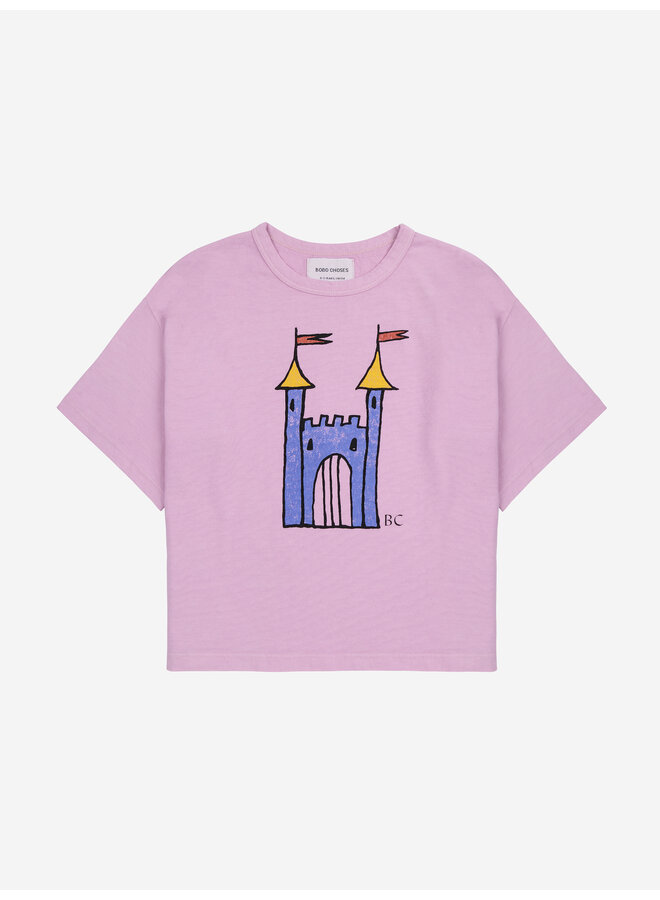 Bobo Choses -  Faraway Castle t-shirt – Pink