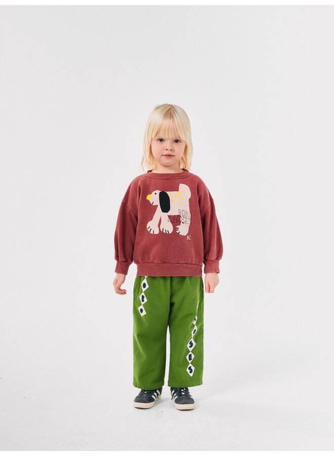 Bobo Choses -  Fairy Dog sweatshirt – Dark brown