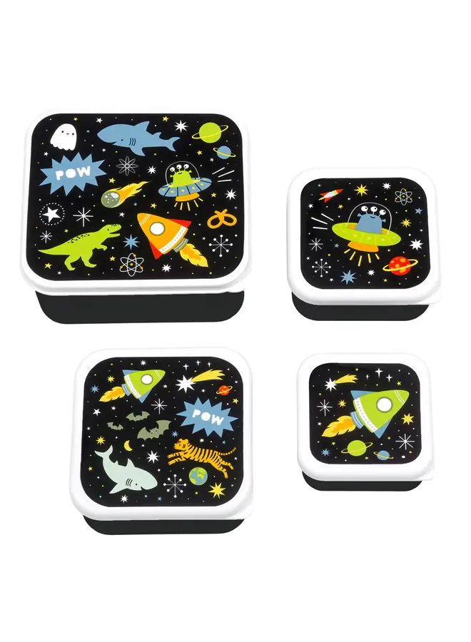 A Little Lovely Company - Lunch & snack box set – Galaxy