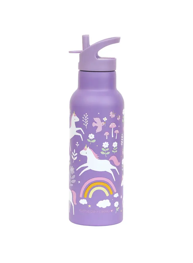 XL RVS drinkfles – Unicorn dreams