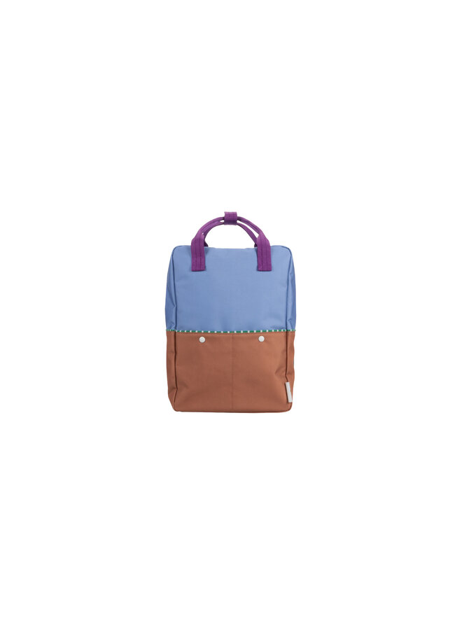 Backpack large better together – Colourblocking badminton blue/leather ball