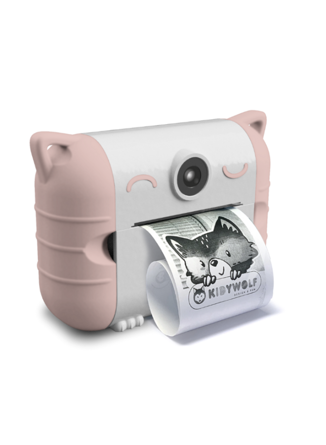 Kidywolf - Kidyprint Instant camera met printer - Roze