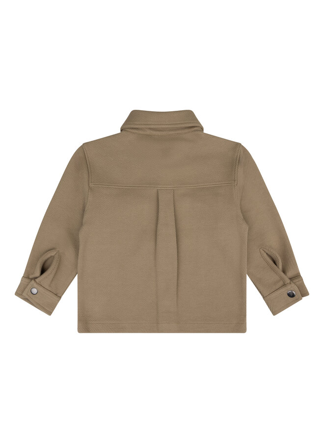 Daily7 - Organic shirt jacket structure - Army green