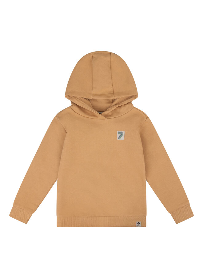 Daily7 - Hoodie backprint D7 - Sand