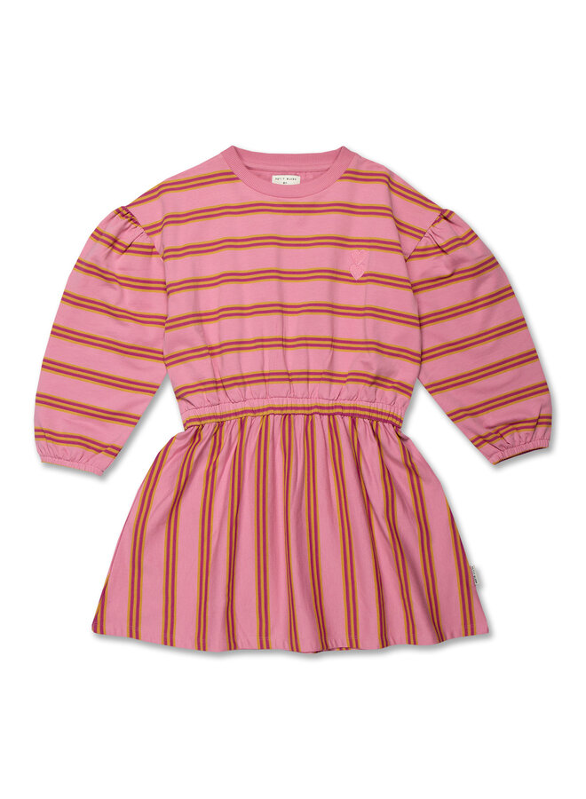 Skater dress - Stripe AOP