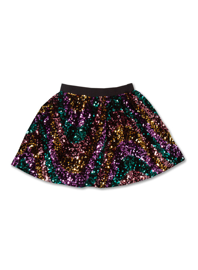 Petit Blush - Sequin skirt - Multi color