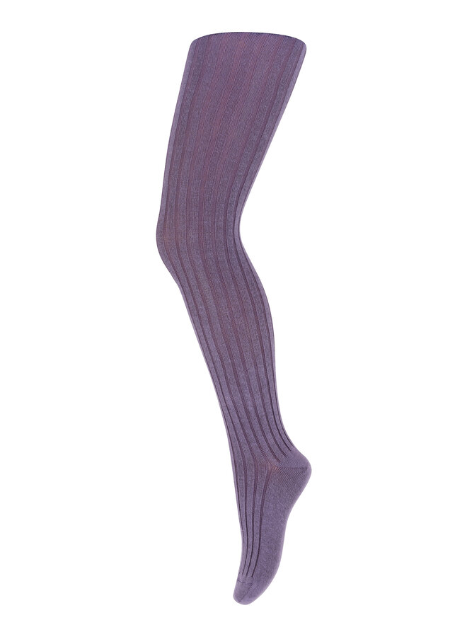 MP Denmark - Cotton rib tights – 1267 Lavender dust