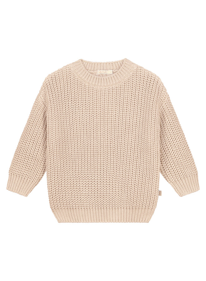 Yuki Kidswear - Chunky knitted sweater – Moon