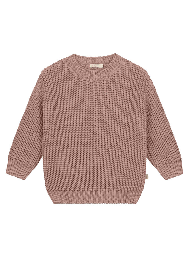 Yuki Kidswear - Chunky knitted sweater – Mist