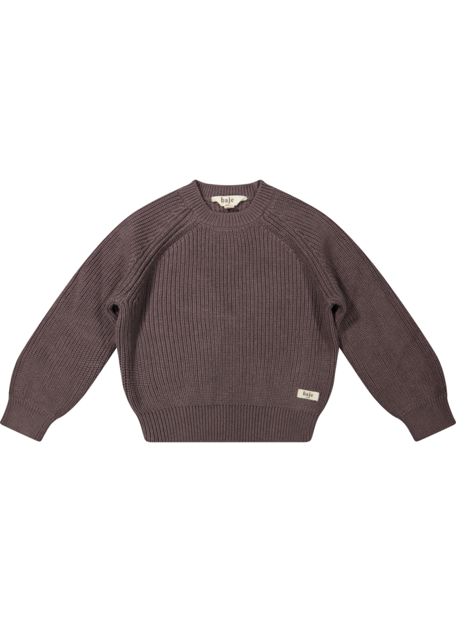 Baje Studio - Harrow - Pullover – Purple vintage