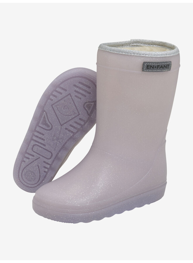 Enfant - Thermo boots glitter - Burnished lilac