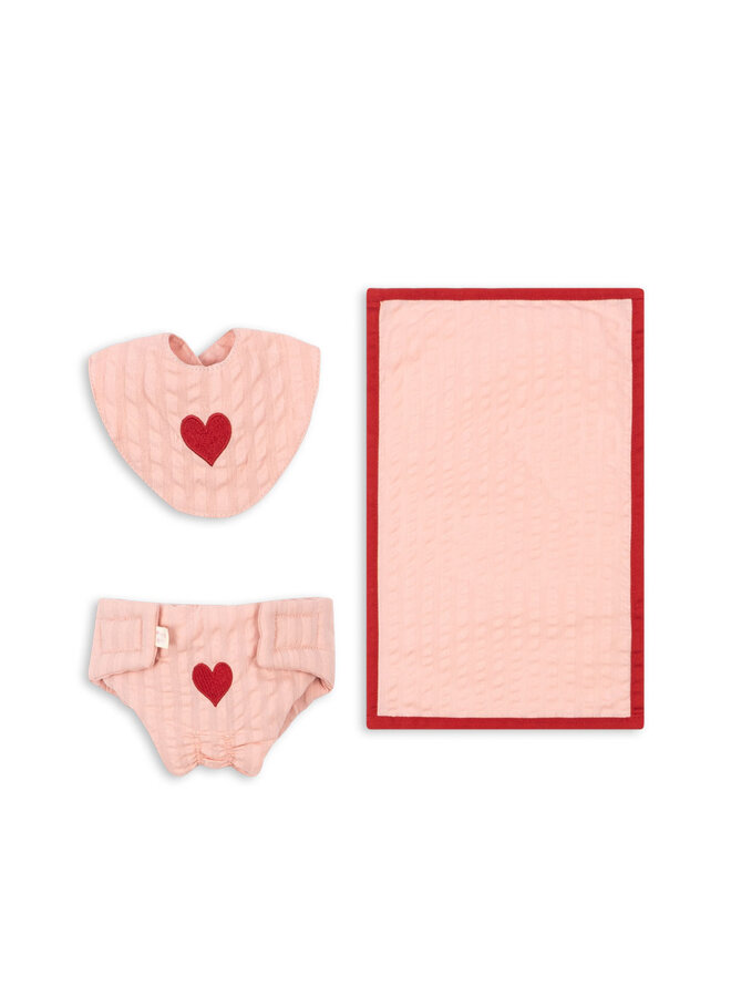 Konges Sløjd - Doll nursery set - Mellow rose