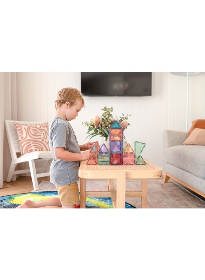 Connetix Tiles - 64pc - Pastel Starter Pack