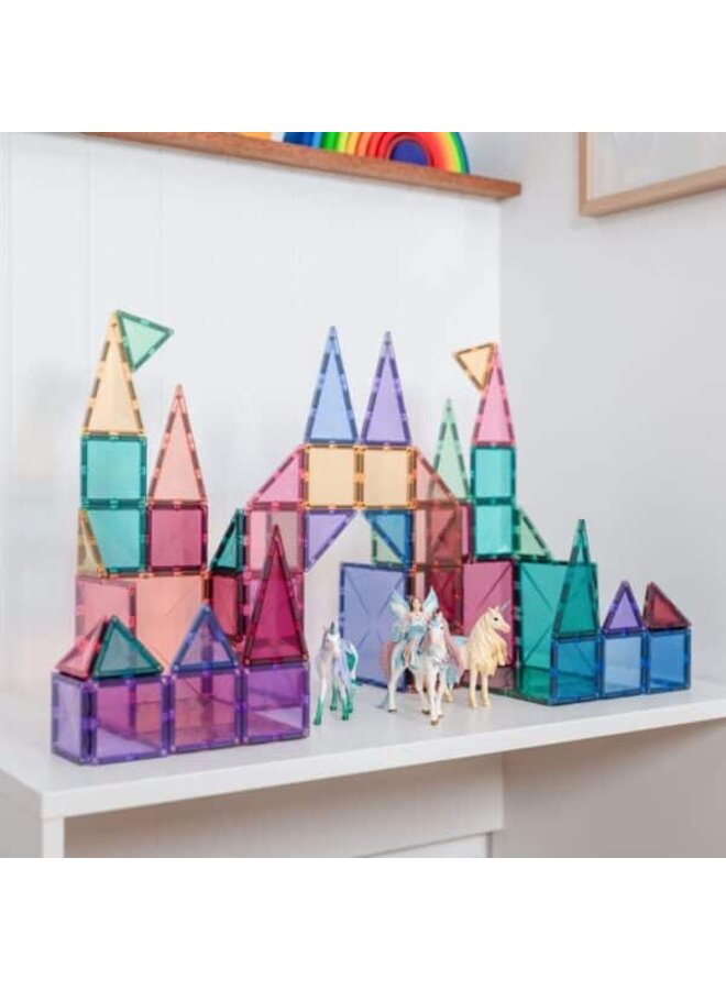 Connetix Tiles - 64pc - Pastel Starter Pack