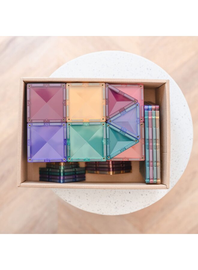 Connetix Tiles - 64pc - Pastel Starter Pack