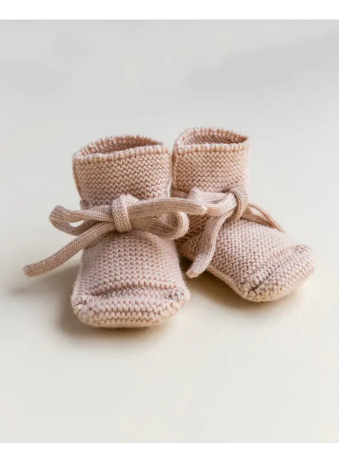 Hvid - Booties – Apricot