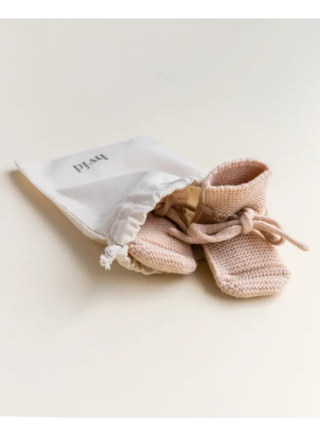 Hvid - Booties – Apricot