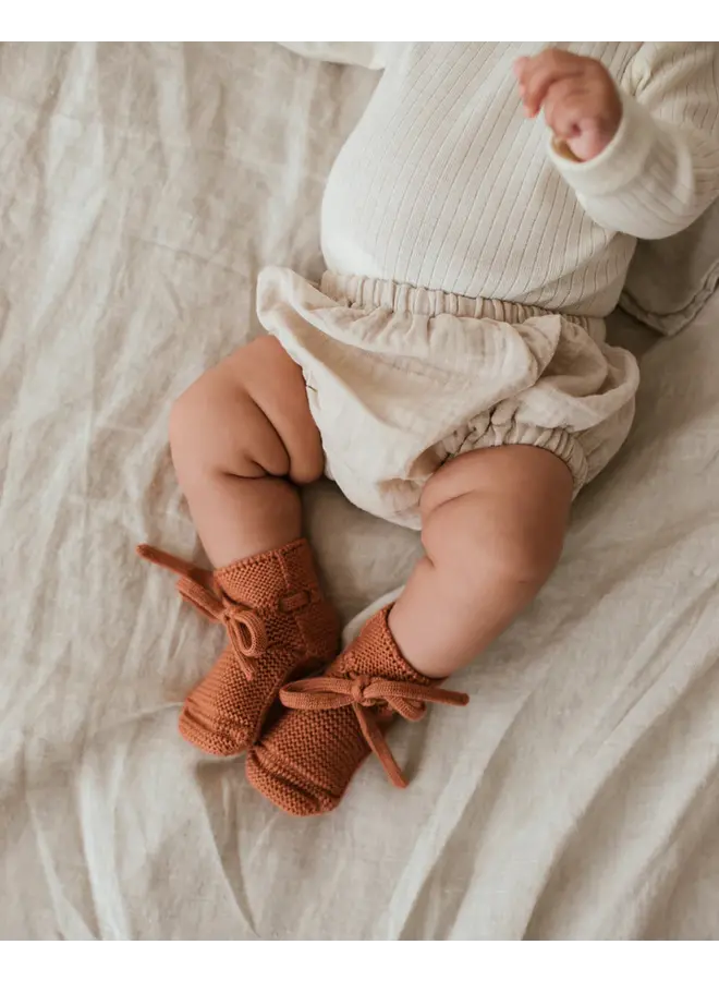Hvid - Booties – Brick