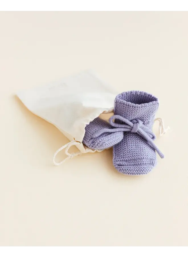 Hvid - Booties – Lilac