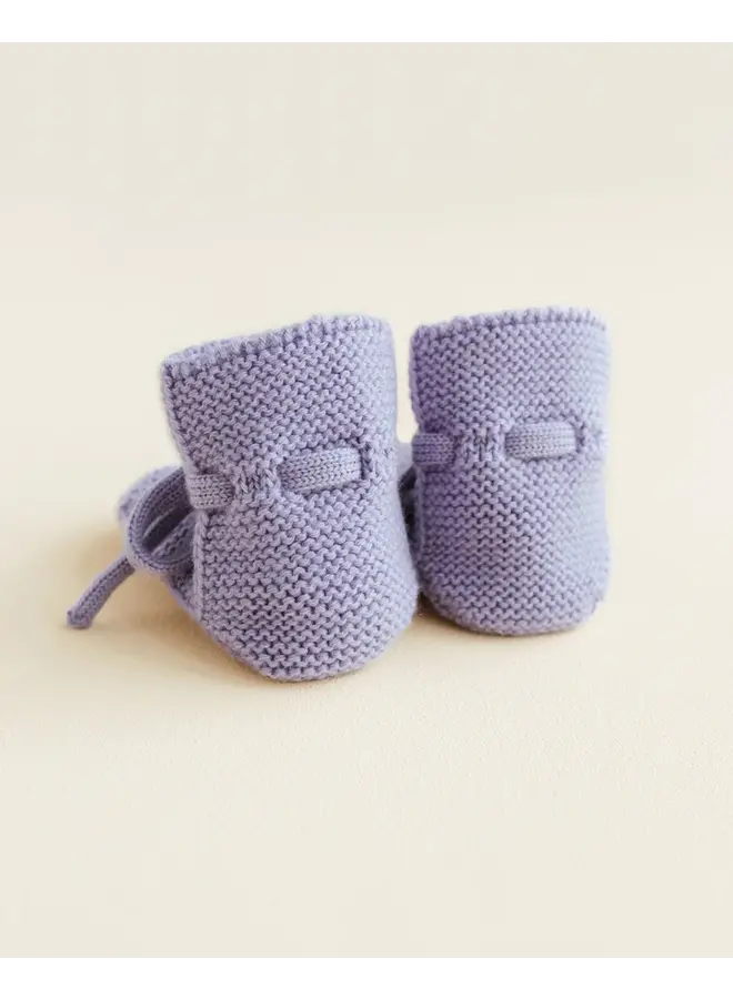 Hvid - Booties – Lilac