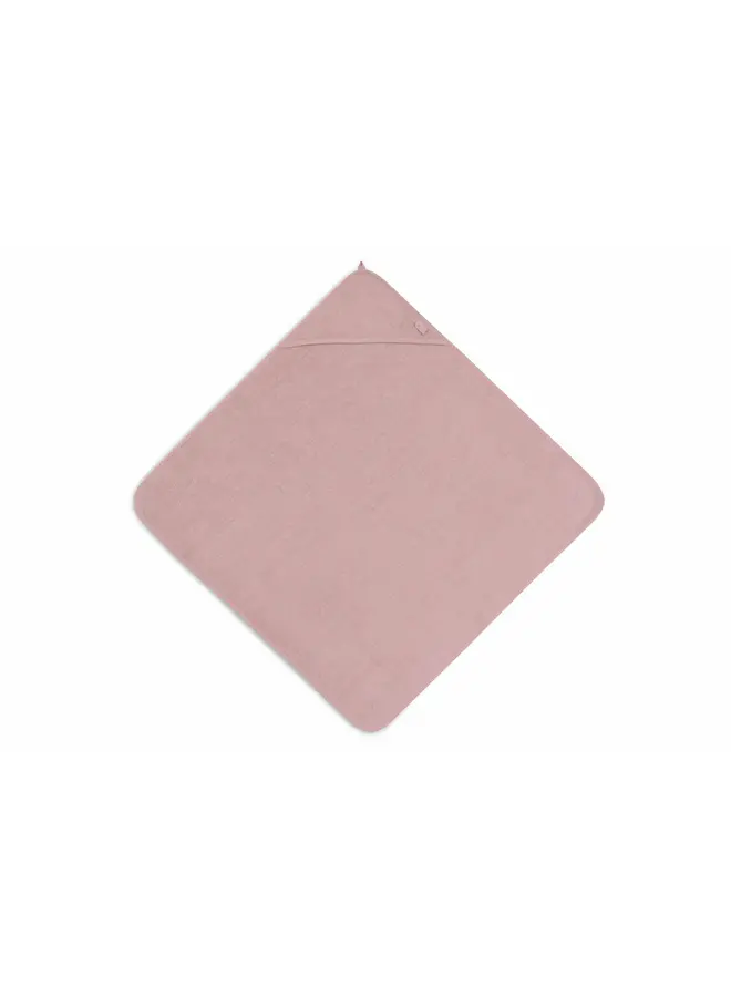 Badcape badstof 100x100cm - Wild rose